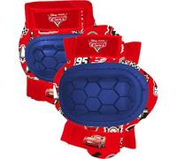 Kit con gomitiere e ginocchiere Disney Cars da bambino. Taglia XS (3-6 anni) DIS