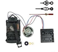 Kit con meccanismo di movimento per orologio, con suoneria musicale, unità di azionamento a pendolo, alimentato a batteria, parti di ricambio per la realizzazione di orologi fai da te (B)