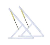 Kit con meccanismo di sollevamento idraulico per letto resistente, set di cerniere a molla a gas da 150 cm, per telaio del letto, accessori per mobili per soluzioni salvaspazio