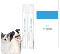 Kit con penna per la pulizia dei denti dei cani, per rimuovere tartaro per cani, sbiancamento e pulizia dei denti di gatto/cane, sostanza vegetale naturale, riparazione dei denti degli animali