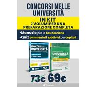 Kit Concorsi nelle Università per profili amministrativi e contabili. Manuale + Quiz per Tutte le Prove 2024