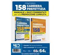 Kit concorso 158 Carriera prefettizia: Manuale di teoria + Quiz commentati per la preparazione alla prova scritta. Nuova ediz. Con software di simulazione