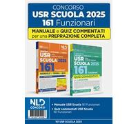 Kit concorso 161 USR Ministero dell'istruzione con manuale + quiz commentati 2025. Con espansione online