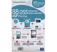 Kit concorso 88 OSS ASP Parma. Con e-book. Con software di simulazione