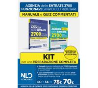 Kit Concorso Agenzia delle Entrate 2700 funzionari giuridico tributari per l'att
