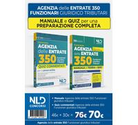 Kit Concorso Agenzia delle Entrate 350 funzionari giuridico-tributari. Manuale +