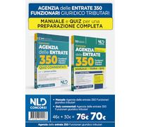 Kit Concorso Agenzia delle Entrate 350 funzionari giuridico-tributari. Manuale + Quiz per la preparazione 2025. Con simulatore online