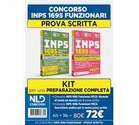 Kit concorso INPS 1695 Funzionari PECS. Manuale di teoria + Eserciziario pratico per la prova scritta