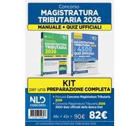 Kit concorso Magistratura Tributaria 2026. Manuale di teoria + 4500 quiz ufficiali della banca dati per la prova preselettiva con tecniche di memorizzazione. Con simulatore online