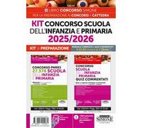 Kit concorso scuola dell'infanzia e primaria 2025/2026. Kit di preparazione