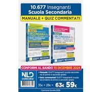 Kit Concorso scuola Manuale + Quiz commentati 2024/2025