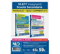 Kit Concorso scuola Manuale + Quiz commentati 2024/2025
