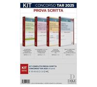 Kit concorso TAR 2025. Prova scritta