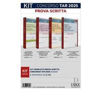 Kit concorso TAR 2025. Prova scritta