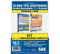 Kit concorso TFA sostegno 2026. Scuola secondaria di I e II grado