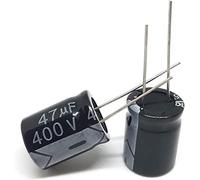 Kit condensatore 10 pz/lotto Condensatore Elettrolitico In Alluminio 47 UF 400 V 16 * 22mm 47uf 400v 400V 47UF Condensatori Elettrolitici Circuiti di controllo