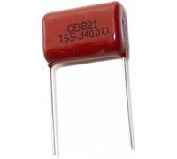 Kit condensatore 10PCS 400V155J 1.5UF Passo 20MM 400V 155 1500nf Condensatori film di polipropilene Circuiti di controllo