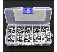 Kit condensatore 145 pezzi 10 valori SMD da 0,47 470 uF condensatore elettrolitico kit assortimento condensatori Circuiti di controllo