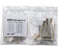 Kit condensatore 15 valori x 10 pezzi = 150 pezzi Kit di condensatori al tantalio A Case e B Case 1uf-220uf KIT condensatori Dispositivi elettronici