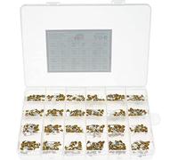 Kit condensatore 24 valori * 20 pezzi = 480 pezzi Condensatore ceramico monolitico 10pF ~ 10uF, kit assortito condensatore ceramico + condensatori scatola Dispositivi elettronici