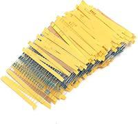 Kit condensatore 2600 pezzi 130 valori 1/4 W 0,25 W 1% Resistori film metallico Confezione assortita Set Lotto Resistori Assortimento Kit Condensatori fissi Condensatori Circuiti di controllo