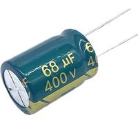 Kit condensatore 5 pz/lotto 400V 68UF 16 * 20MM 20% Ad Alta Frequenza Bassa impedenza Condensatore Elettrolitico In Alluminio 68000NF 20% condensatori Circuiti di controllo