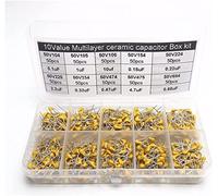 Kit condensatore 500 pezzi condensatori condensatori ceramici multistrato monolitici Circuiti di controllo