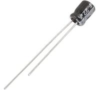 Kit condensatore 50PCS 16V 22UF 22UF 16V Condensatore elettrolitico in alluminio Dimensioni 5 * 7MM 16 V / 22 UF Condensatori elettrolitici Circuiti di controllo