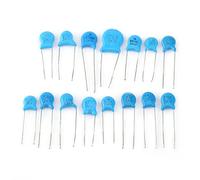 Kit condensatore ad alta tensione da 300 pezziKit condensatore ceramico condensatore elettronico , Assortimento di condensatori ceramici ad alta tensione 15 valori Kit assortito Componente