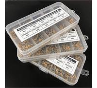 Kit condensatore Kit condensatore ceramico multistrato/monolitico 50V 0.1uF 10pF~10uF P=5.08mm 30Valuesx50 Totale 1500pz con condensatori Box Circuiti di controllo