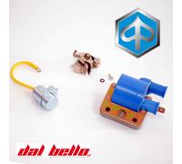 Kit condensatore puntine platinate bobina esterna Piaggio Si / Ciao / Bravo