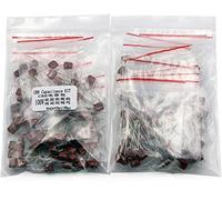 Kit condensatori 100 pezzi = 10 valori * 10 pezzi Condensatori a film in poliestere metallizzato Kit assortimento CBB Condensatori 100 V 10 nF ~ 470 nF Componente