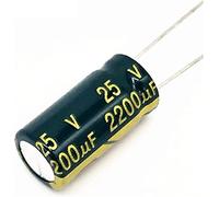 Kit condensatori 20 pz/lotto H203 25V 2200UF Condensatore elettrolitico in alluminio a bassa ESR/impedenza ad alta frequenza 25v2200uf Dimensioni 10 * 20 2200UF25V 20% condensatori Componente
