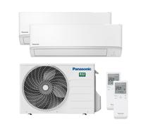 Kit condizionatore 12000 + 9000 BTU dual split serie TZ Panasonic CU-2Z41CBE + C