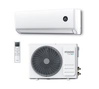 24000 BTU KIT ALASTOR 24 Condizionatore Inverter a Pompa di Calore, Gas R32, Classe A++/A+, Telecomando LCD Wireless, Filtri Lavabili, Timer, Funzioni Avanzate e Display a Scomparsa