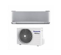 KIT CONDIZIONATORE MONOSPLIT PANASONIC Etherea Silver CS-XZ50ZKEW, Wi-Fi, Inverter, Pompa di Calore, 18000 BTU/h