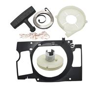 Kit conduttore aria volano, puleggia, molla, impugnatura, corda, avviamento a strappo, adatto for motosega 61 268 272