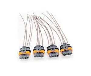 Kit Connettore Bobina Accensione Compatibile Con Volvo Per C70 Per S60 Per S70 Per S80 Cavo Connettore Cablaggio Treccia Matita Bobina Accensione Confezione 30713416