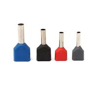 Kit connettore del terminale filo bussole for manica doppia corda Set rame isolato Crimp Splice,Durata