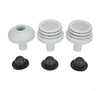 Kit connettore di uscita ingresso piscina Set griglia filtro Parti di ricambio per piscina fuori terra con ugello filtro griglie raccordo