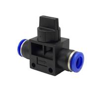 Kit Connettore Due Vie Pneumatico | Connettore a due vie for linee tubi aria pneumatiche.(HVFF-8,10 Pcs)