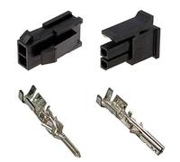 Kit Connettore E Terminale Tyco Modu 2 Maschio Femmina 2 Vie X Cavo 0,12-0,5