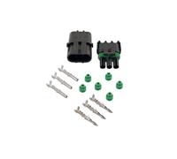 Kit Connettore Elettrico Automotive Delphi 3 Pin 14 Pezzi 37328