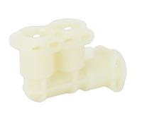 Kit connettore fluido a forma di F, connettore blocco termico per macchina da caffè Parti di ricambio per linea acqua macchina da caffè Connettori per tubi flessibili Morsetti