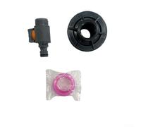 Kit connettore serbatoio acqua in PVC con 34 valvole dritte e attacco rapido per progetti di irrigazione a base di serbatoi