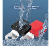 Kit connettore terminale 36V 100A con manicotto PVC per for camper barca ya
