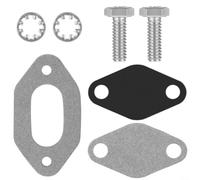 Kit connettore trim per MerCruiser MC-1 per Mr per Alpha One Gen I II Sterndrives 1972-1990 con alloggiamento in alluminio 2 ingressi 4 uscite bulloni in acciaio inox guarnizioni rondelle OEM 98825A4