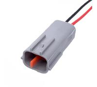 Kit connettori auto Compatibile Con Mazda 2 Pin Auto Fendinebbia Spina Cavo Elettrico Impermeabile Femmina Maschio Cablaggio Spina 6195-0003 6195-0006(Male)