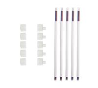 Kit Connettori foro Frontale e Tappi per Neon FLEX 10x10