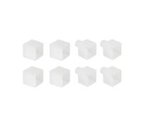 Kit Connettori foro Frontale e Tappi per Neon FLEX 12x12